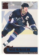 1999-00 Pacific Paramount Hockey Red #235 Mark Messier Vancouver Canucks