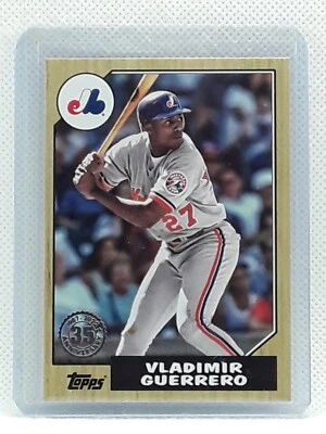 Vladimir Guerrero 2022 Topps Baseball - 1987 - Montreal Expos - Image 1 of 2
