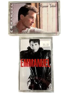 EMMANUEL 2 Cassette Tape Lot - ESE SOY YO & Amor Total Nuevo Sellado Espanol - Picture 1 of 7