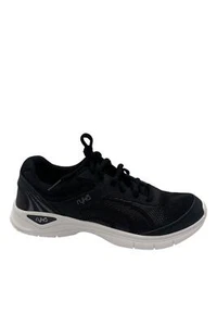 Ryka Lightweight Memory Foam Sneaker Rae 4 Black - Picture 1 of 3