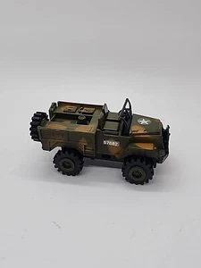 1980s SCHAPER STOMPER 4X4 MOBILE FORCE ARMY JEEP Non Working - Picture 1 of 4