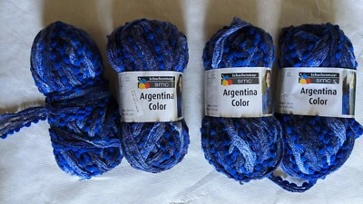 Schachenmayr SMC Argentina Ocean Mix Lot of 4 skeins - Image 1 of 4