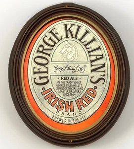 George Killians Irish Red Ale Mirror Bar Sign Man Cave Beer Wall Decor - Picture 1 of 14