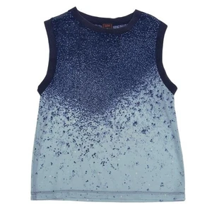 Jean Paul GAULTIER CLASSIQUE Gradation Printed Mesh Tank Top Size 48(K-159730) - Picture 1 of 12