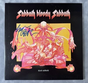 Geezer Butler Signed Sabbath Bloody Sabbath Vinyl LP Black Sabbath JSA Witness - Picture 1 of 3