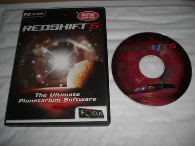 REDSHIFT 5 Pc Cd Rom The Ultimate Planetarium Software FAST POST - Image 1 of 2