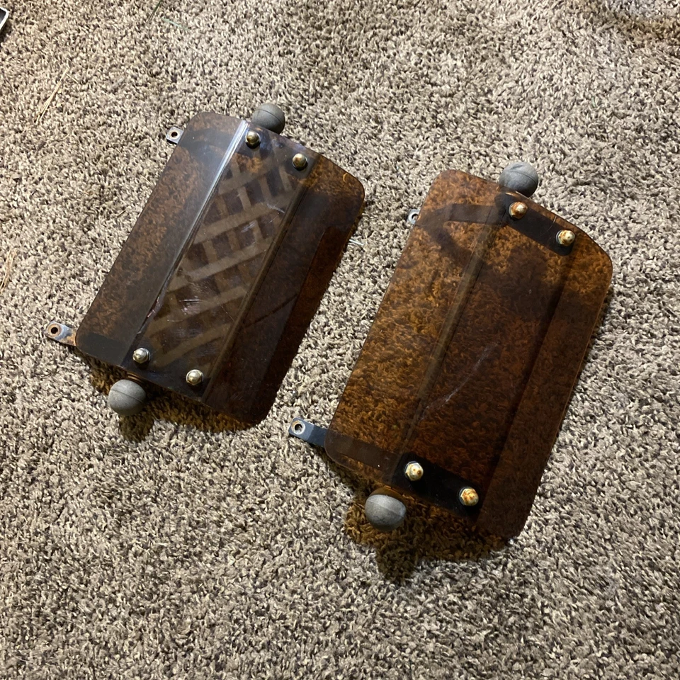 Honda Goldwing GL1200 1987 protectores de viento laterales deflectores ajustables OEM Foto 1 de 2