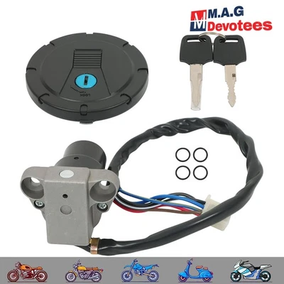 Interruptor de encendido tapa de gas combustible para Kawasaki KL250 KLR250 86-05 KL600 KLR650 87-07 Foto 1 de 4