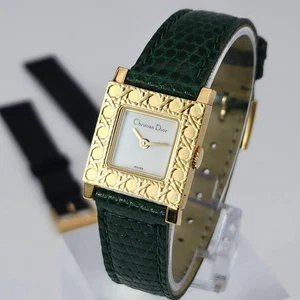 Reloj Christian Dior La Parisienne 2 Colores Cinturón Buen Estado, 16594 - Imagen 1 de 9