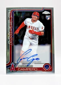 Autógrafo automático Gustavo Campero 2025 Topps cromado novato radiocontrol #RA-GCA - Imagen 1 de 2