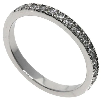 TIFFANY&Co.  Novo Half Eternity Diamond Ring Platinum PT950  Ladies [Used] - Image 1 of 4