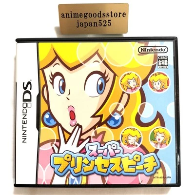 Super Princess Peach Nintendo DS Japanese Action Games Super NDS Brothers Mario - Image 1 of 4