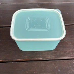 Tupperware 1,3L TK & Kühlschrank-System Behälter Vorratsdose Blau - mit Deckel - Bild 1 von 6