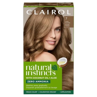 Natural Instincts Clairol Non-Permanent Hair Color - 7 Dark Blonde - 1 Kit - Image 1 of 4