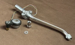 Kenwood KD-2055 Tonearm Assembly + Wiring & Base Mount OEM Part 1970s • Tested - Picture 1 of 19