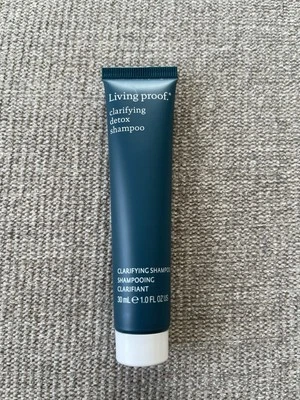 NEW Living Proof Clarifying Detox Shampoo Travel Size 1 oz/30ml - Image 1 of 2