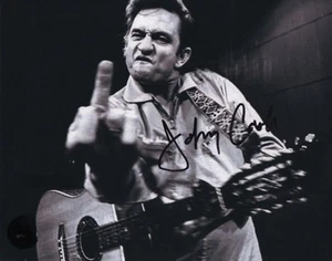 Johnny Cash Autographed signed 8.5x11 Photo Reprint Jailhouse Free Shipping - Picture 1 of 1