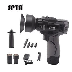 SPTA Cordless Car Rotary Dual Action Polisher Tool Power Drill 2X 12V Battery - Picture 1 of 7