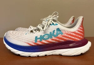 Hoka One One Mach 5 1127893 WFM weiße Damen-Laufschuhe Turnschuhe Größe 10,5 B - Bild 1 von 6