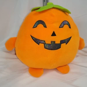 Plüschtier Squishy Halloween Kürbis Jack O Laterne - Bild 1 von 10