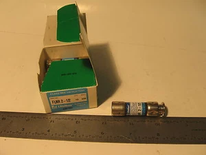 8 pcs Littlefuse OneTime RK5 FLNR 2-1/2 2-1/2A 250VAC Time Delay Dual Ele (27) - Picture 1 of 2