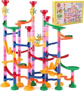 Marble Run Toy,133Pcs Marble Runs Building Block Toy Set,Marble Maze Track Ga... - Picture 1 of 1