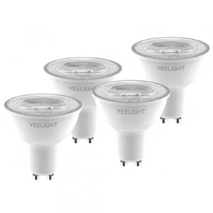 Confezione 4x Yeelight YLDP004 GU10 Smart Bulb W1 bianco caldo 2700K lampada dimmerabile - Foto 1 di 1