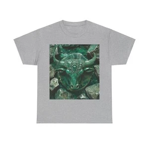 Taurus zodiac Unisex Heavy Cotton Tee - Picture 1 of 25