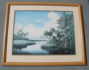 Ben Essenburg Lithographie Artist Proof signiert Nr. 34 gerahmt mattiert 31,5x26 - Bild 1 von 14