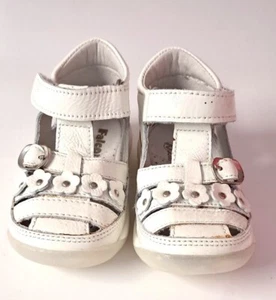 Sandalen Sommerschuhe Mädchen Lackj Gr. 21 Naturino weiß - Bild 1 von 7