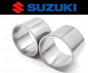 Set of (2) Suzuki DL650 V-Strom Exhaust Muffler Silencer Pipe Connector Gasket - Picture 1 of 4