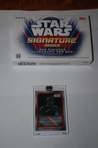Valin Hess-Richard Brake Autograph-Star Wars Topps Signature Series 2022 - Picture 1 of 3