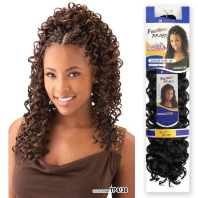 Freetress Braid Crochet Hair - GoGo Curl 26" - Image 1 of 4