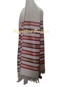 Premium Quality Afghan Men Patu Wool Shawls for Winter - Picture 1 of 4