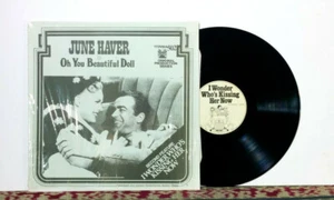 June Haver: Oh You Beautiful Doll, I Wonder Who's Kissing Her Now, 1969 LP - NM - Picture 1 of 2