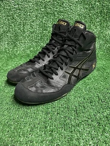 ASICS JB Elite V2.0 Wrestling Shoes J3A1Y Black Size 12 Burroughs - Picture 1 of 12