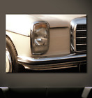 Vintage Front Details Mercedes W115 Stroke 8/8 W114 Eight Canvas Picture XL XXL