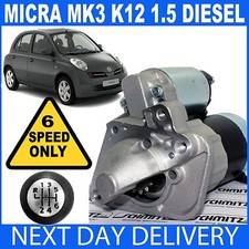 Стартер nissan micra