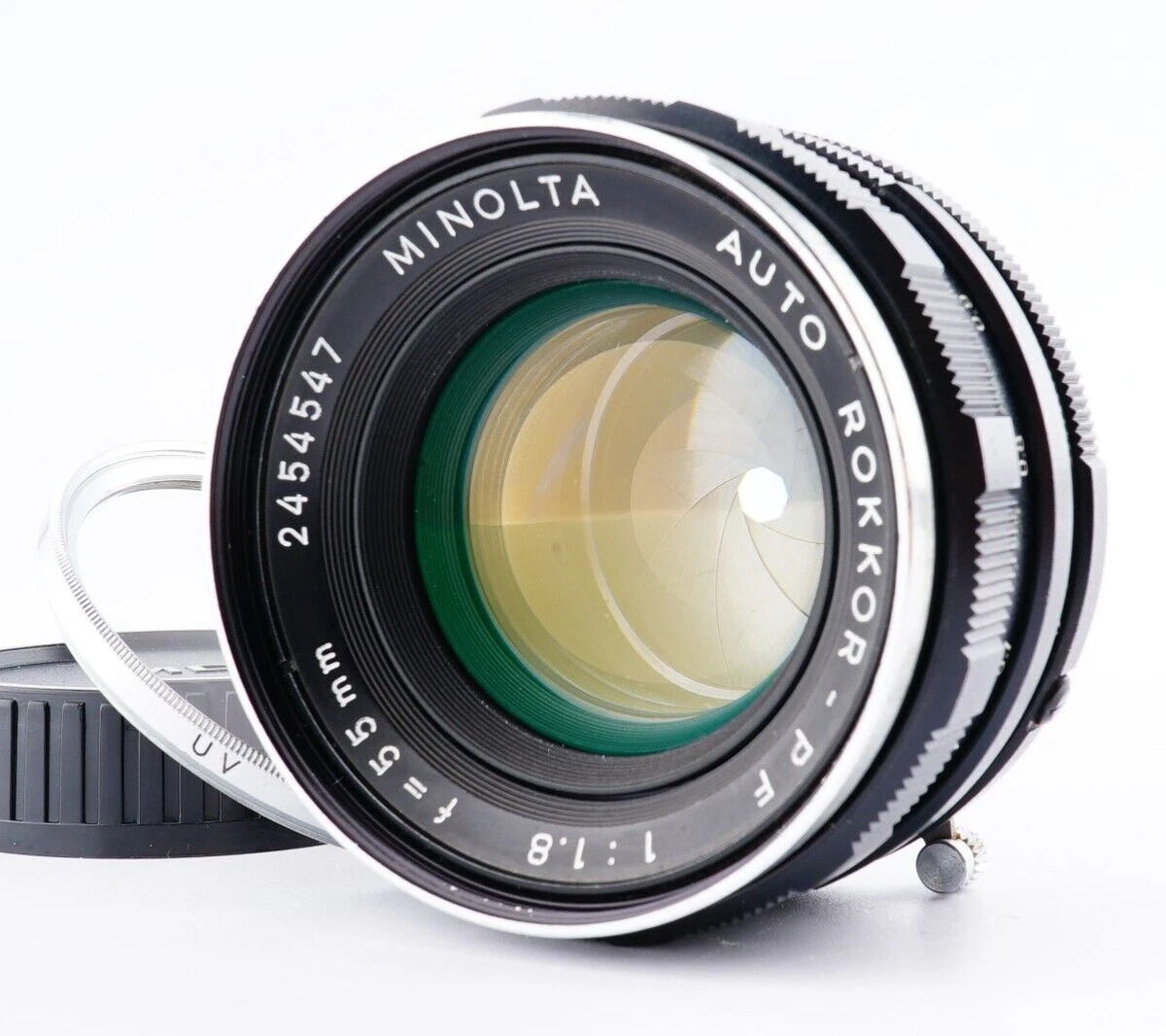 Minolta Rokkor PF 55mm Focal f/1.8 Camera Lenses for sale | eBay