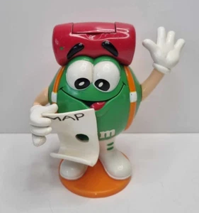 Green Camper 12cm M&Ms Candy Dispenser 2000 Vintage - Picture 1 of 7