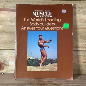 THE WORLD'S LEADING BODYBUILDERS ANSWER YOUR QUESTIONS - JOE WEIDER PAPERBACK - Picture 1 of 7