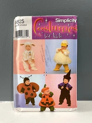 UNCUT 2000 #4825 Simplicity Costumes for Kids pattern - Ladybug - 1/2 to 4 - Image 1 of 4