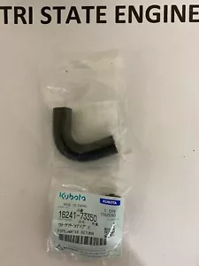 GENUINO FABRICANTE DE EQUIPOS ORIGINALES KUBOTA TUBO DE RETORNO DE AGUA PIEZA # 16241-73350 - Imagen 1 de 1