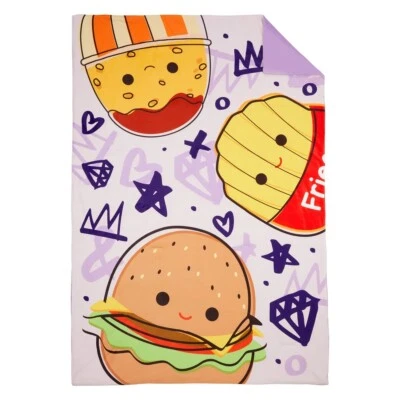 NEW Squishmallows Snuggle Throw Blanket, Assorted Designs 50”x70” Soft 1773734 - Image 1 of 2