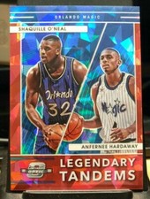2021-22 Contenders Optic Legendary Tandems Red Cracked Ice O'Neal/Hardaway  #12
