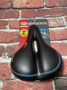 Bell Seat Ergo Saddle Comfort Spring Memory Foam Bicycle Seat - Picture 1 of 6