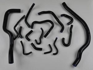 Silicone Radiator Coolant Hose Kit for Honda S2000 AP1 AP2 F20C 2000-2009 black - Bild 1 von 3
