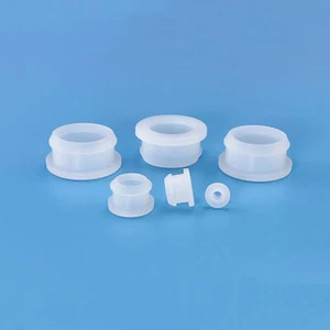 Wiring Grommets Rubber Grommet Open Blind Plug Bungs Bushes 4.5mm-30mm Clear - Picture 1 of 7