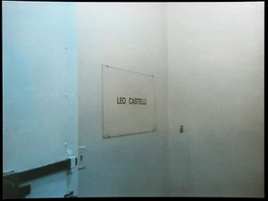 "Leo Castelli", New York 1982. Achim BEDNORZ (*1947) handkoloriert handsigniert - Bild 1 von 2