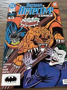 Detective Comics #623 1990 DC Comics VG+ Comic Book Joker Direct - Picture 1 of 8